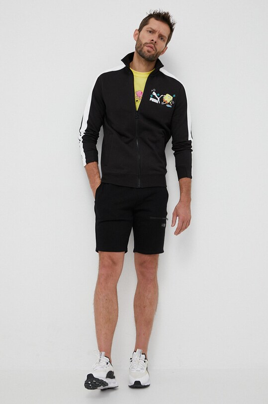 Puma bluza bawełniana X SPONGEBOB 538961 czarny SS23