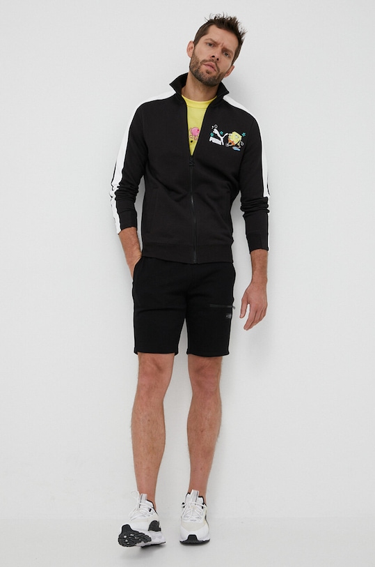 Bavlněná mikina Puma X SPONGEBOB 538961 černá SS23