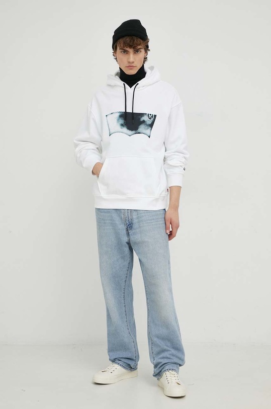 Mikina Levi's 38479.0214 bílá SS23