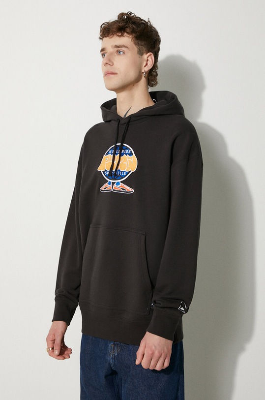 Puma felpa in cotone nero 538027