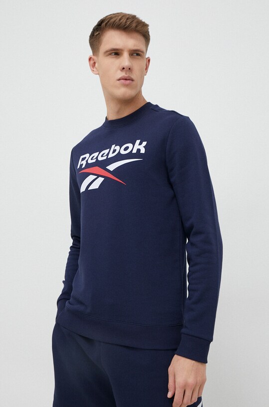 Reebok bluza print bleumarin H54795