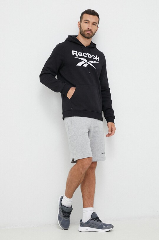 Reebok bluza H54802 negru SS23