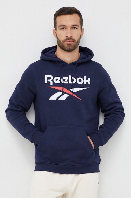 Reebok bluza z kapturem granatowy 100050291