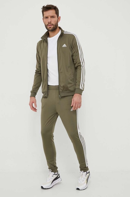 adidas dres dzianina zielony IC6755