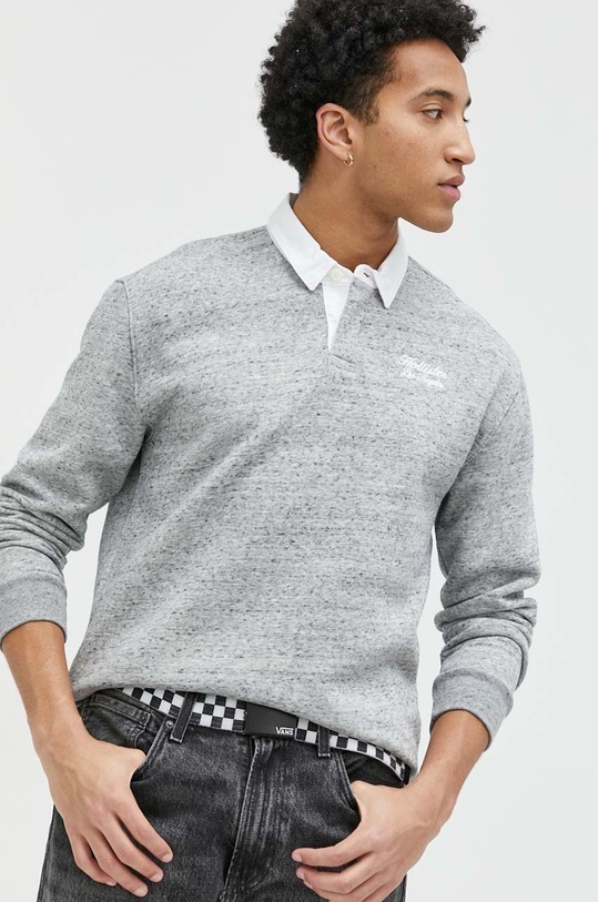 Mikina Hollister Co. šedá KI322.3101.122