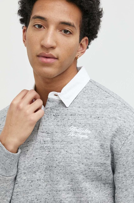 Mikina Hollister Co. KI322.3101.122 šedá