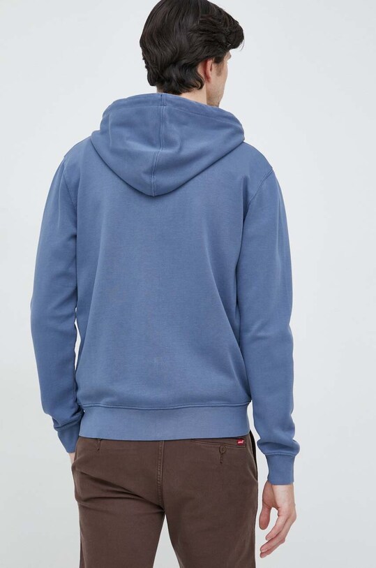 Odzież Pepe Jeans bluza bawełniana David Zip PM582459.574 granatowy