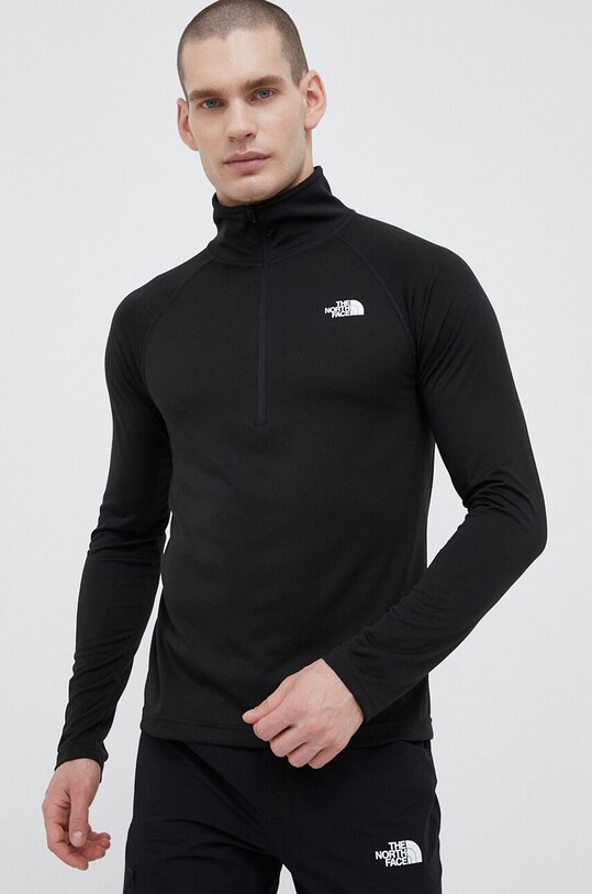 Αθλητική μπλούζα The North Face Flex II χωρίς κουκούλα μαύρο NF0A7ZBCJK31