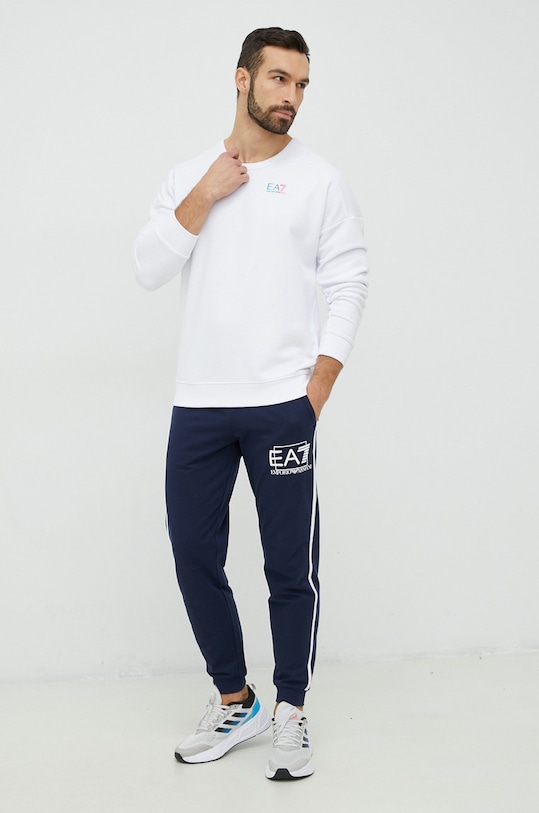 EA7 Emporio Armani bluza 3RPM18.PJLSZ biały SS23