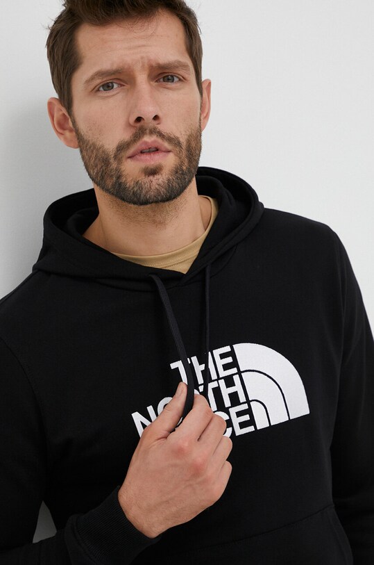 The North Face bluza bawełniana czarny NF00A0TEJK31