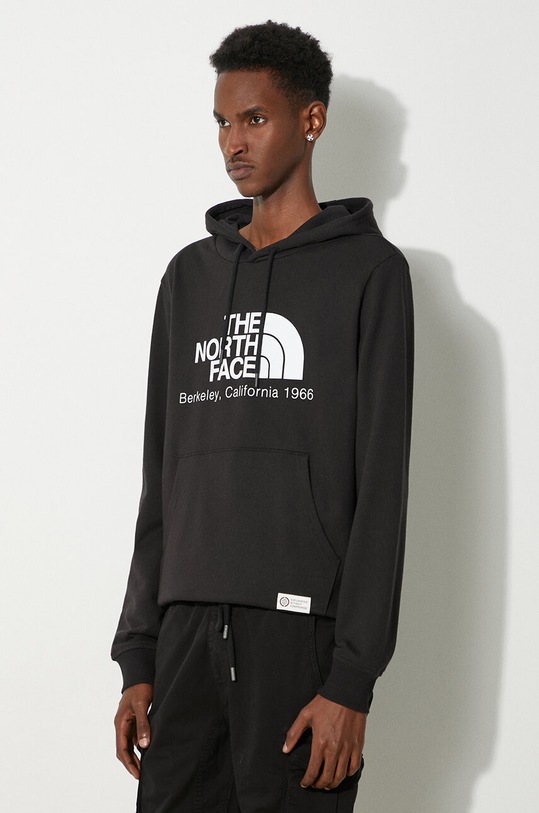 The North Face cotton sweatshirt black NF0A55GFJK31