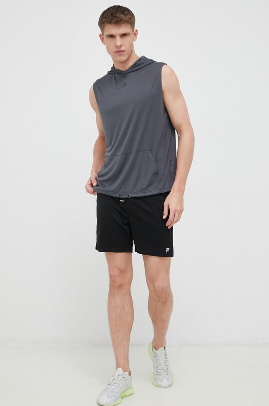 Суичър за трениране Fila Rapallo FAM0285 сив SS23