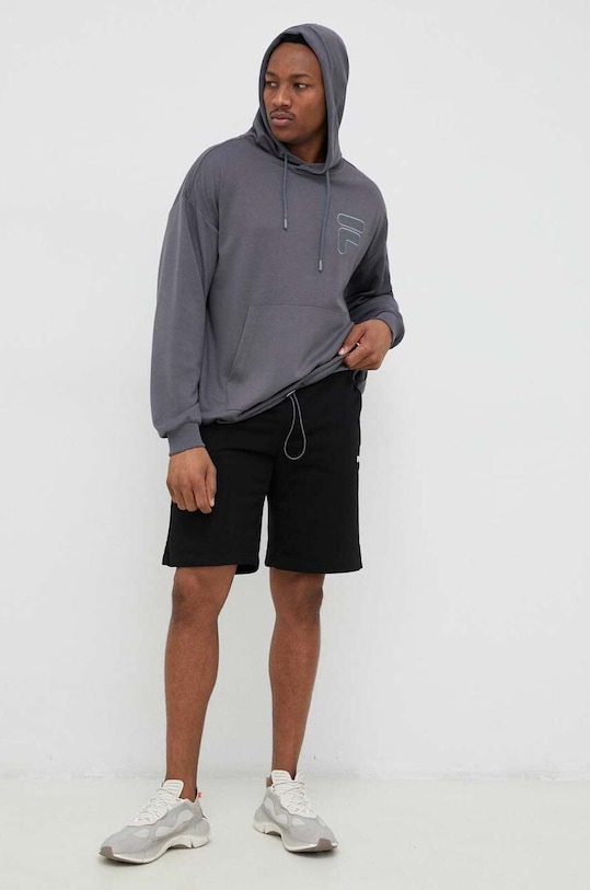 Fila bluza FAM0308 gri SS23