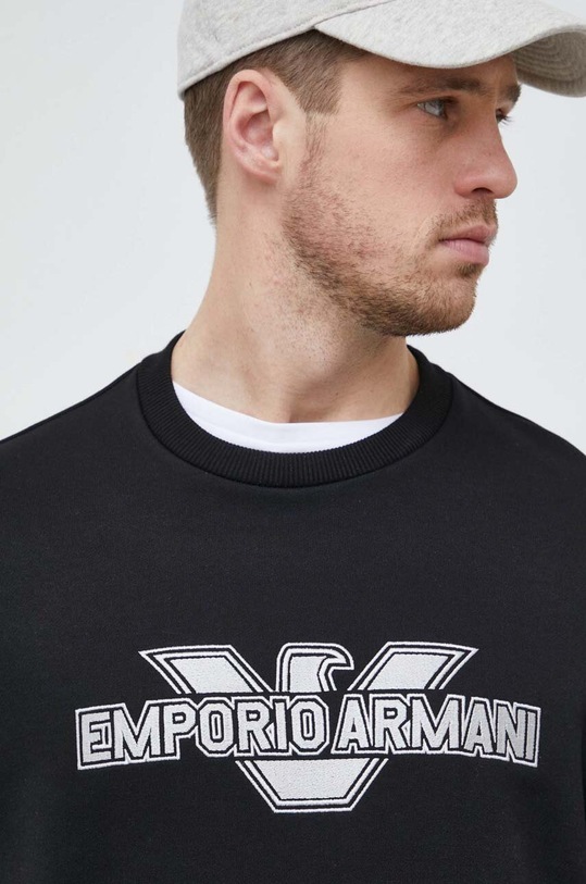 Emporio Armani bluza negru 3R1MDA.1JRIZ