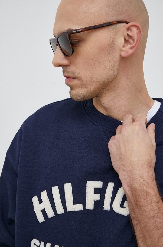 Dukserica Tommy Hilfiger mornarsko plava MW0MW31625.PPYX