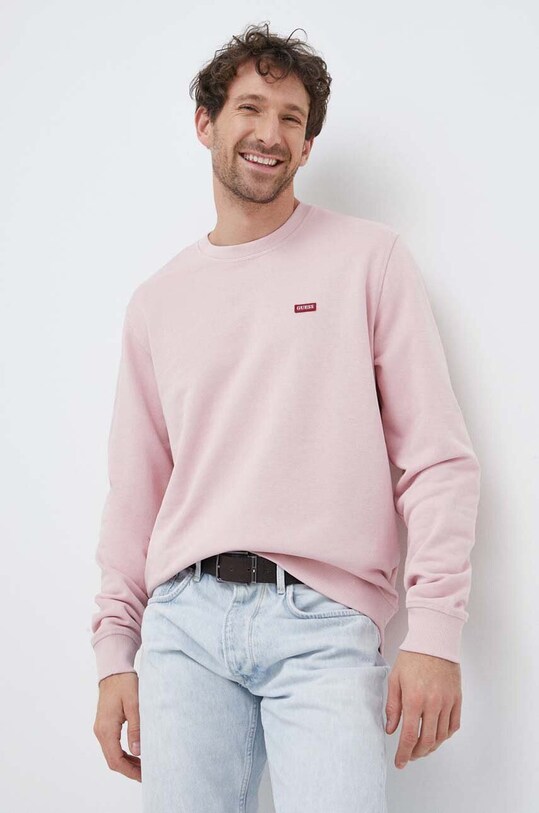 Guess bluza różowy M3GQ11.KBK32