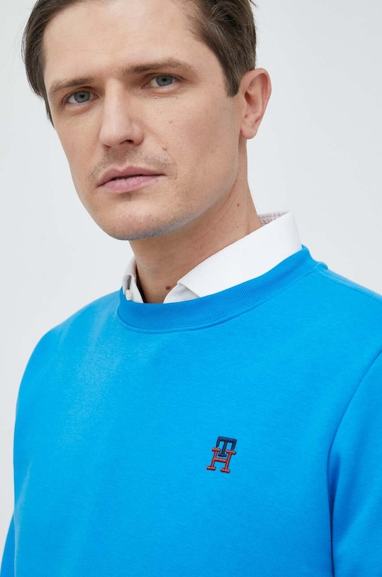 Tommy Hilfiger bluza MW0MW30026.PPYX niebieski