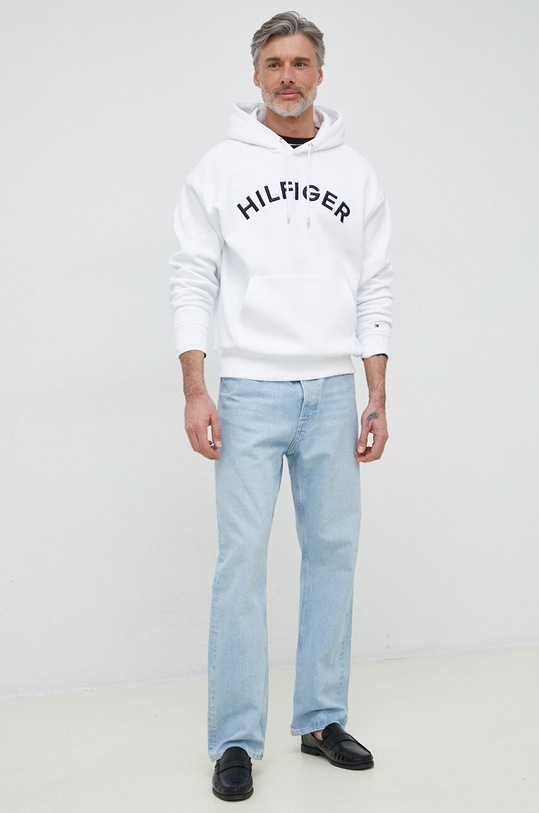 Tommy Hilfiger bluza MW0MW31070.PPYX biały SS23