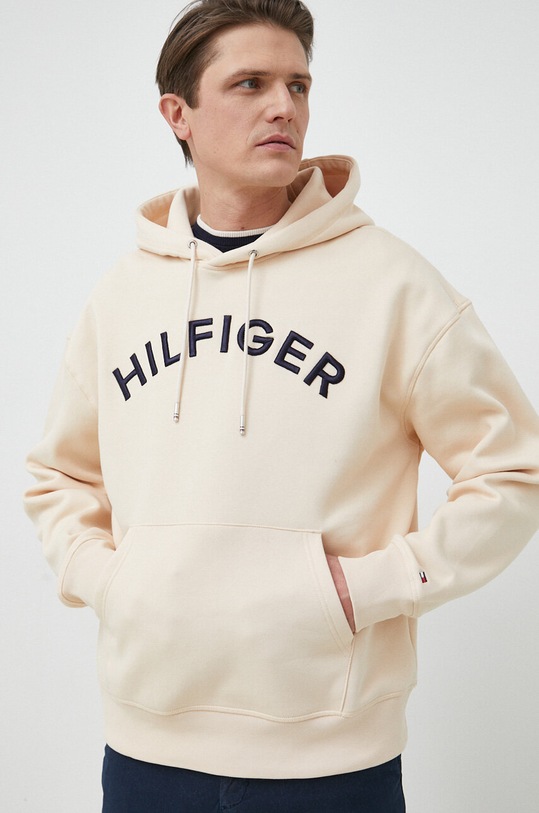 Tommy Hilfiger bluza beżowy MW0MW31070.PPYX