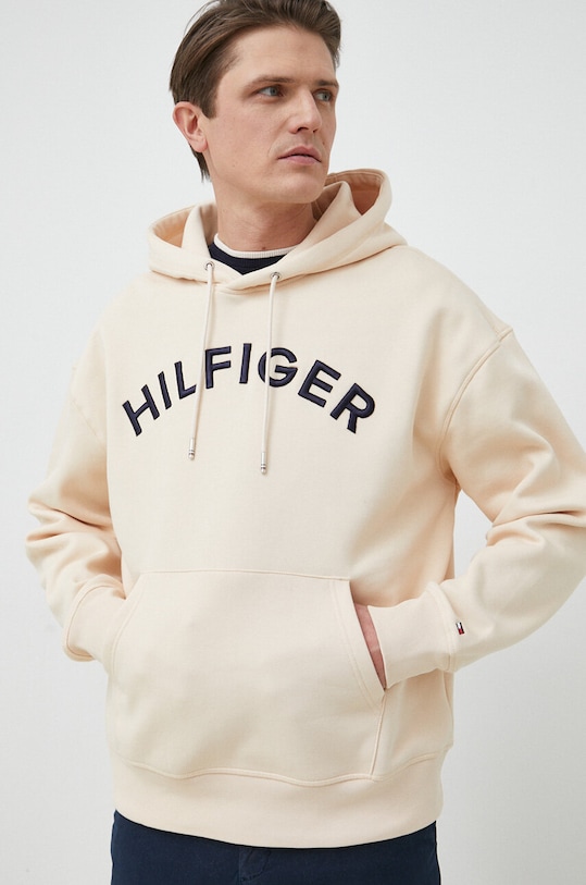 Tommy Hilfiger bluza beżowy MW0MW31070.PPYX