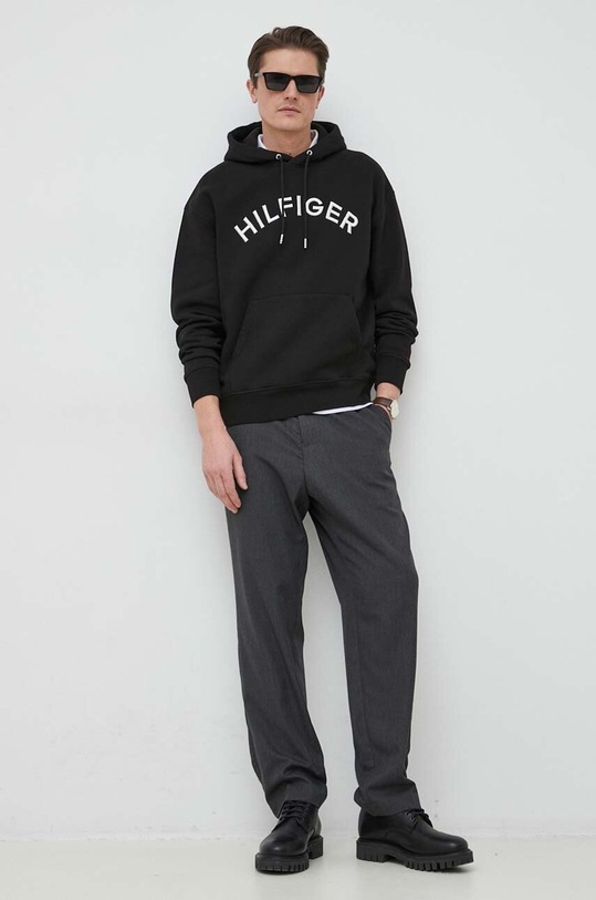 Tommy Hilfiger bluza MW0MW31070.PPYX czarny SS23