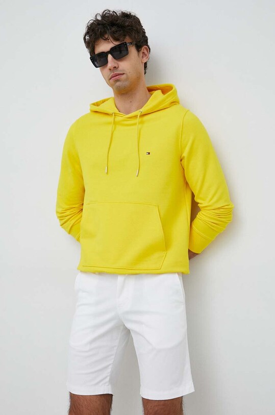 Mikina Tommy Hilfiger žlutá MW0MW24352.PPYX