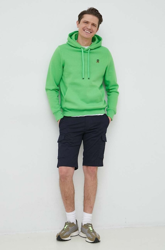 Tommy Hilfiger bluza MW0MW29283.PPYX zielony SS23