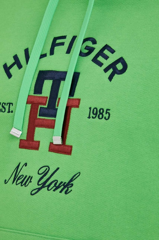 Bavlnená mikina Tommy Hilfiger MW0MW30017.PPYX zelená