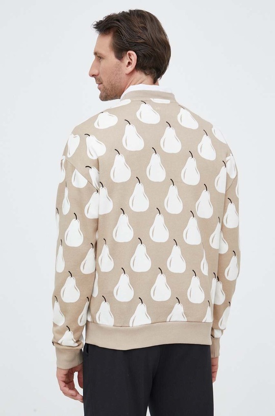 Odzież United Colors of Benetton bluza bawełniana 3NJAU1054.74Z beżowy