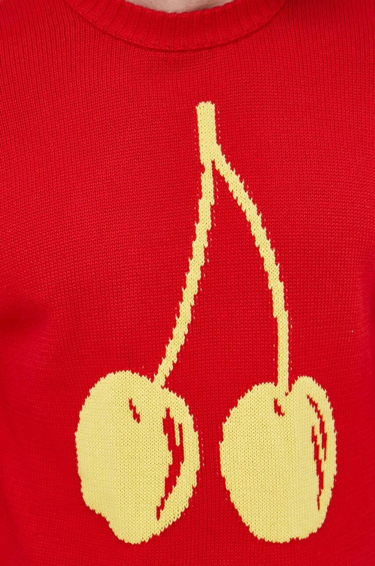 United Colors of Benetton sweter bawełniany 1594K1041.911 czerwony