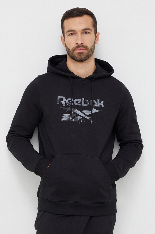Reebok bluza czarny HS7389