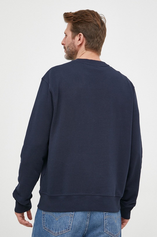 Odjeća Pamučna dukserica BOSS ORANGE 50487133 mornarsko plava