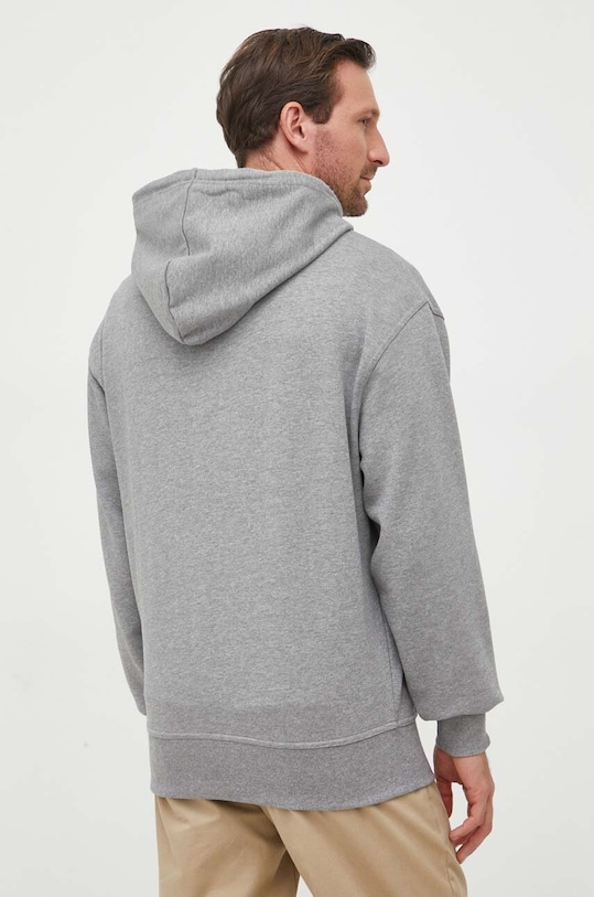 Odjeća Pamučna dukserica BOSS ORANGE 50487134 siva