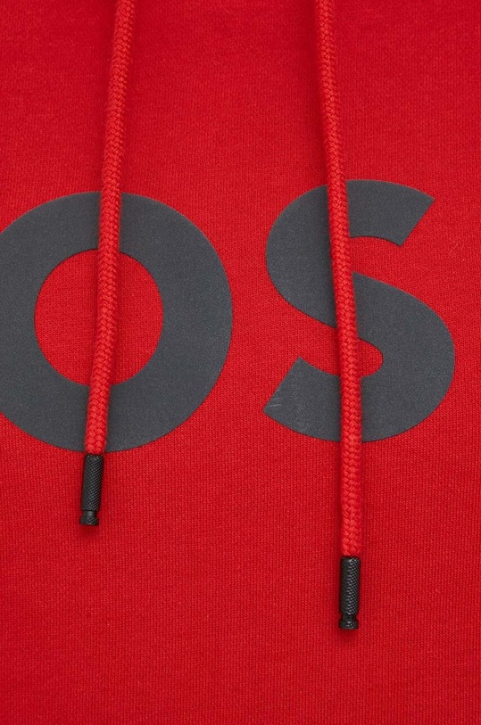Bavlnená mikina BOSS BOSS ORANGE 50487134 červená