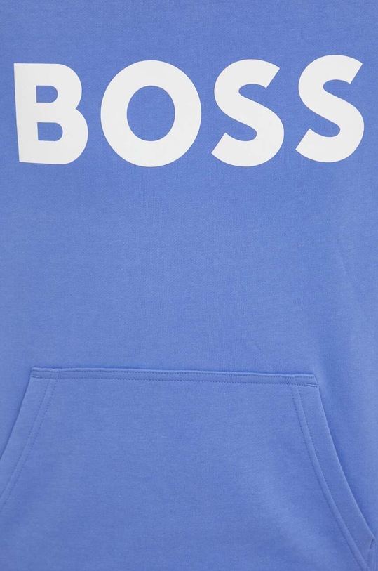 BOSS bluza bawełniana BOSS ORANGE 50487134 niebieski