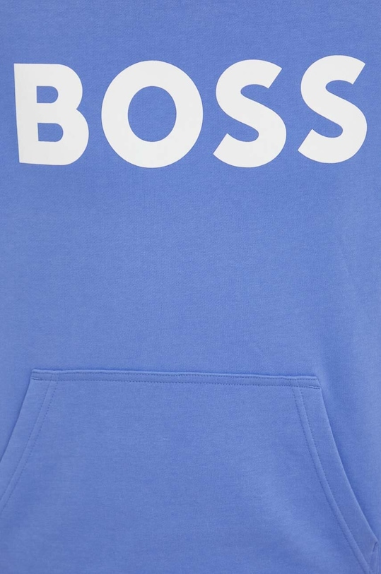 BOSS bluza bawełniana BOSS ORANGE 50487134 niebieski