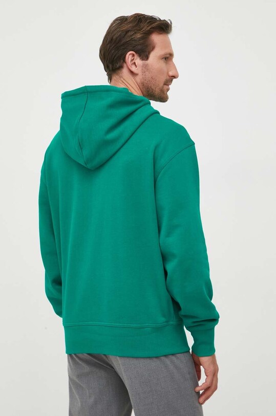 Odzież BOSS bluza bawełniana BOSS ORANGE 50487134 zielony