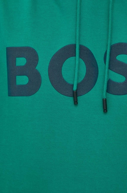 BOSS bluza bawełniana BOSS ORANGE 50487134 zielony