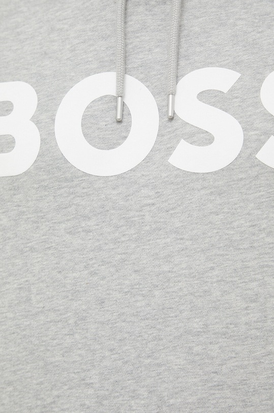 BOSS bluza bawełniana BOSS ORANGE 50487134 szary