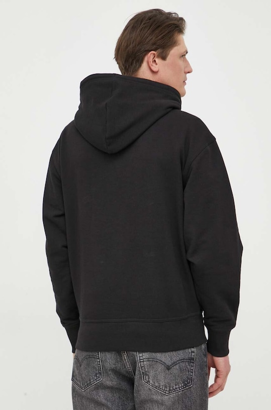 Oblečení Bavlněná mikina BOSS ORANGE 50487134 černá