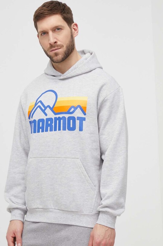 Marmot bluza z kapturem szary M14258