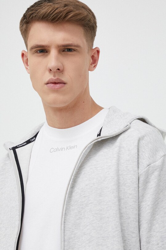 Calvin Klein Performance bluza treningowa Essentials z kapturem szary 00GMS3J401