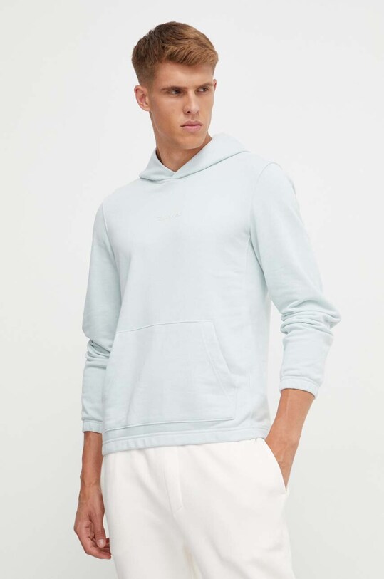 Кофта Calvin Klein Performance Essentials з капюшоном сірий 00GMS3W303