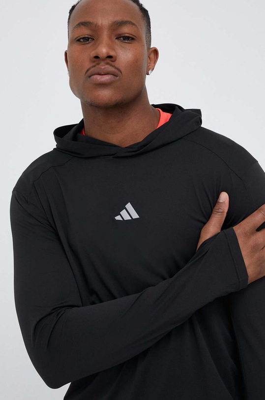Joggingová mikina adidas Performance X-City HR3286 černá