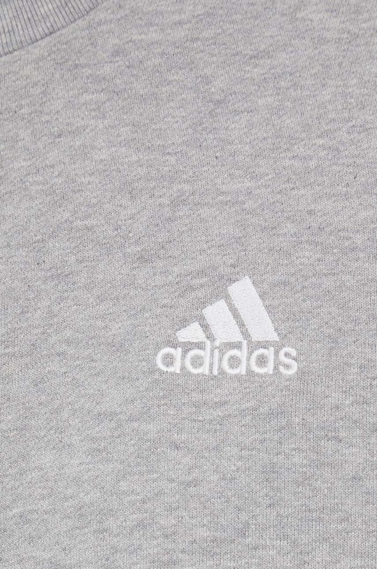 adidas bluza bawełniana IC9331 szary