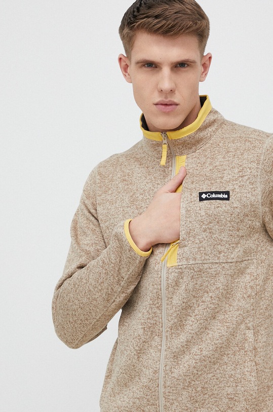 Columbia sportos pulóver Sweater Weather bézs 1954101