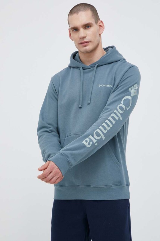 Кофта Columbia с капюшоном бирюзовый 1821014.SS23