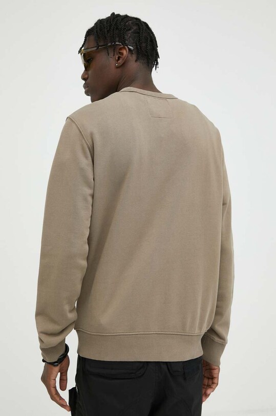 Odzież G-Star Raw bluza bawełniana D23124.B782 brązowy