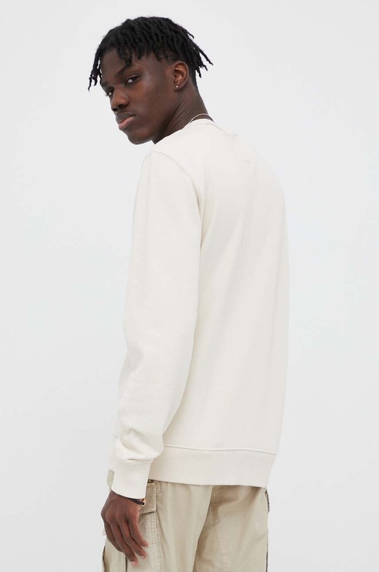 Odzież G-Star bluza bawełniana D23124.D364 beżowy