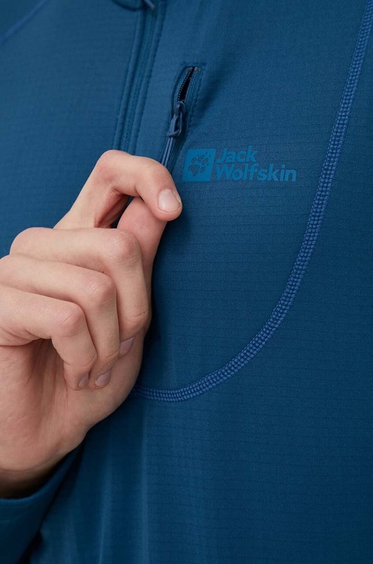 Jack Wolfskin bluza sportowa Kolbenberg Hz 1710531 niebieski